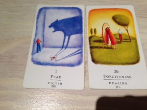 『恐れ』と『許し』のカード